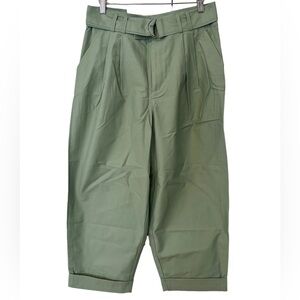 NWT Maeve Belted Tapered Pants